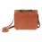 Unique leather embroidered crossbody bag
