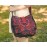 Unique red bird pattern crossbody bag