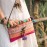 Miao Pom Pom Embroidery Clutch/Messenger Bag