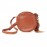 Retro Miao Embroidered Round Crossbody Bag