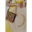 Yellow bird embroidered crossbody bag