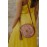 Miao embroidered round leather crossbody bag