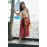 Orange Bohemian Women's Tassel Crossbody Bag