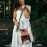 Hippie Crossbody Bag with Leather Strap