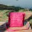 Batik tassel crossbody bag