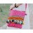 Batik tassel crossbody bag