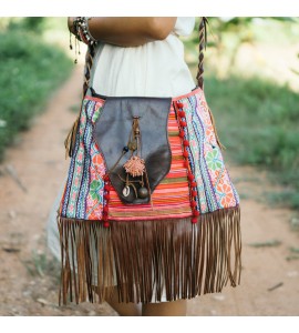 Vintage Bohemian Tassel Crossbody Bag