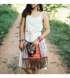 Vintage Bohemian Tassel Crossbody Bag
