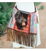 Vintage Bohemian Tassel Crossbody Bag