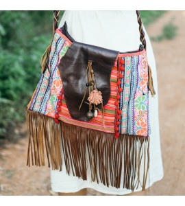 Vintage Bohemian Tassel Crossbody Bag