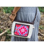 Women's hippie crossbody bag