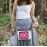 Women's hippie crossbody bag
