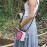Women's hippie crossbody bag
