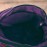 Purple bird embroidered crossbody bag