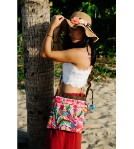 Bohemian style crossbody bag