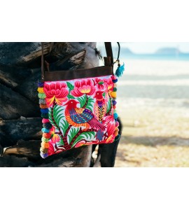 Bohemian style crossbody bag